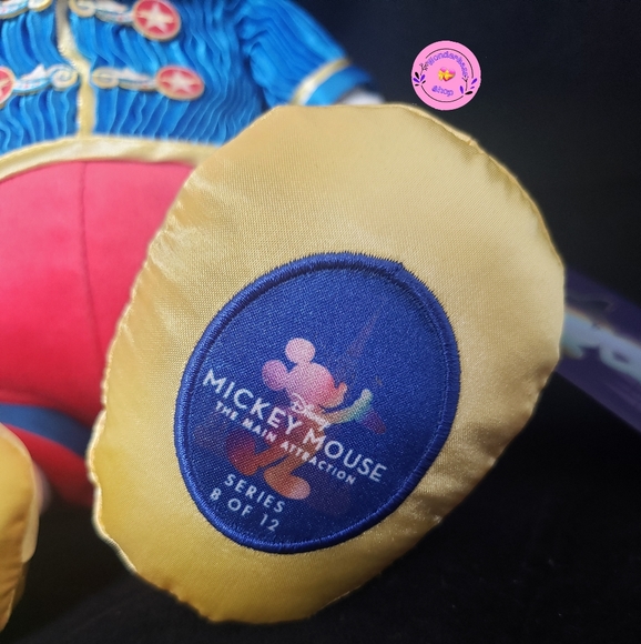 Disney Mickey Mouse The Main Attraction Dumbo Plush Series 8 of 12 - Picture 4 of 4